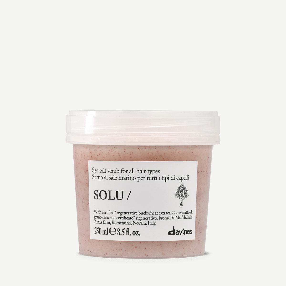 Davines SOLU Salt Scrub 250 ml